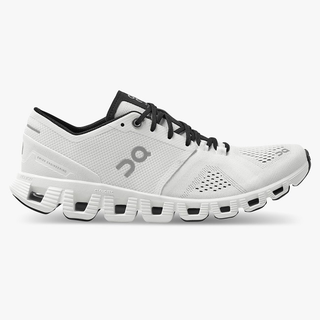 ON Cloud X Womens - Women's Trainers NZ-32495 White/Black